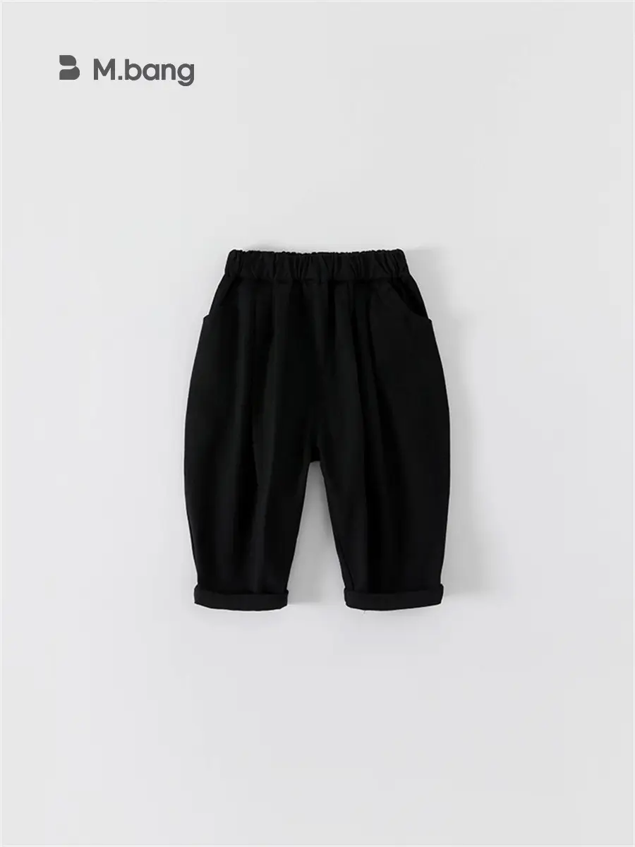 Children's Solid Color Loose Pants Spring Autumn Toddler - Image 7