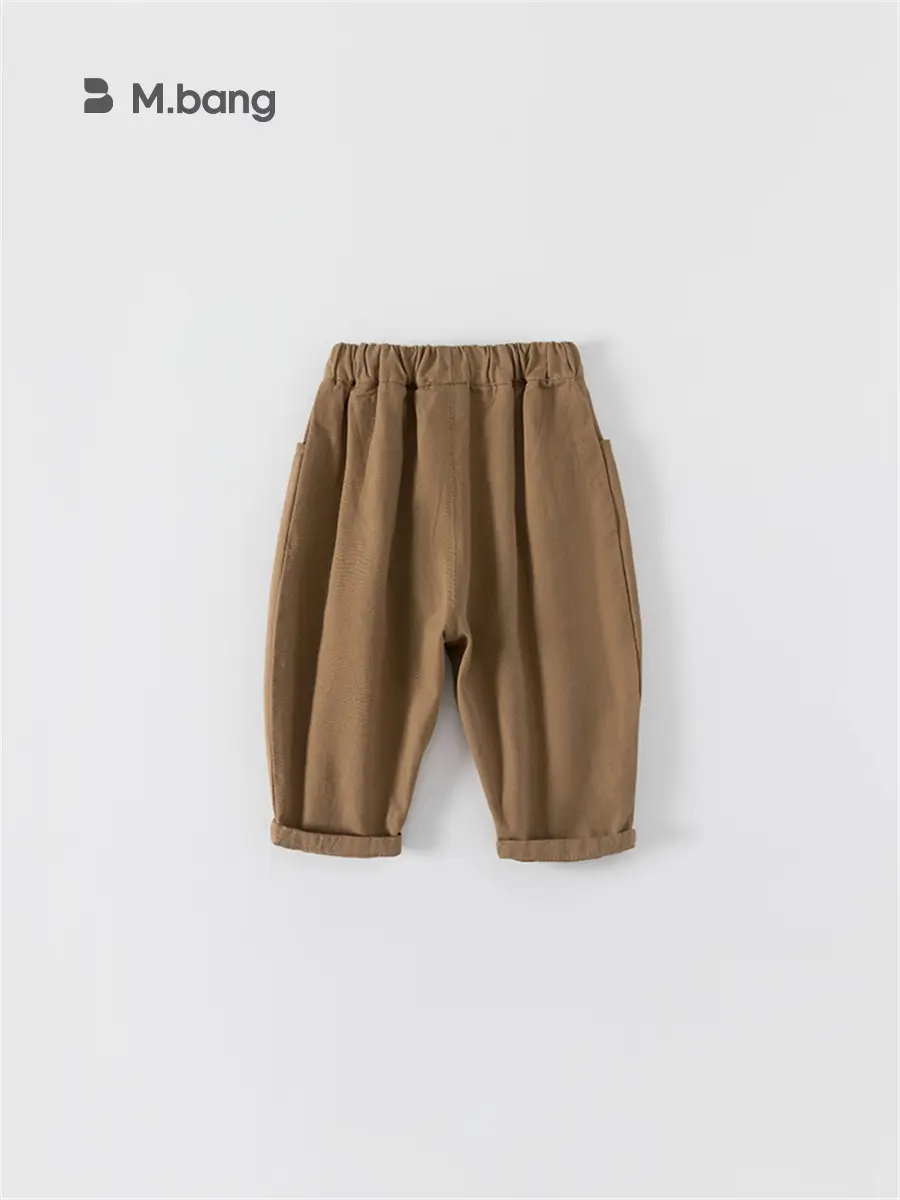 Children's Solid Color Loose Pants Spring Autumn Toddler - Image 8
