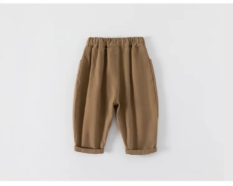 Children's Solid Color Loose Pants Spring Autumn Toddler — feature 18