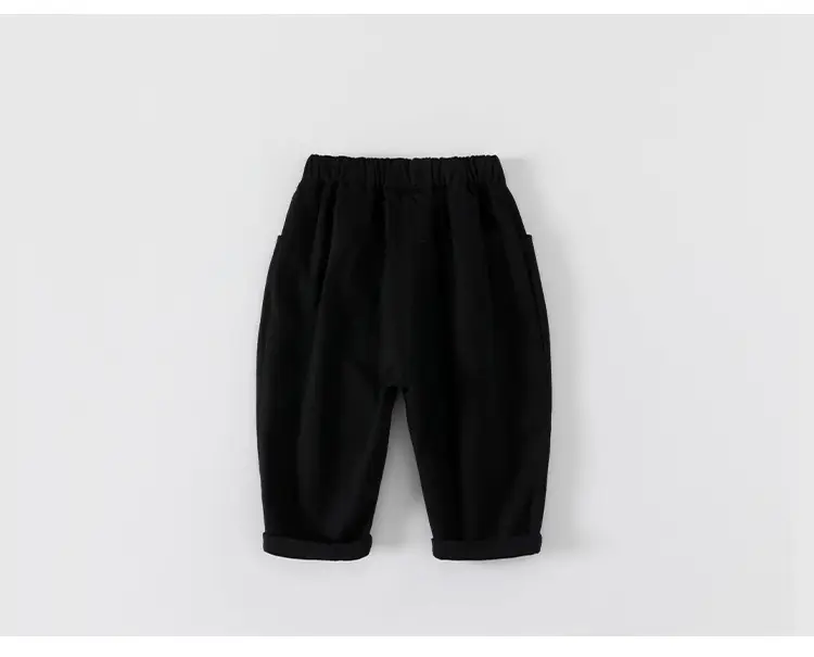 Children's Solid Color Loose Pants Spring Autumn Toddler — feature 19
