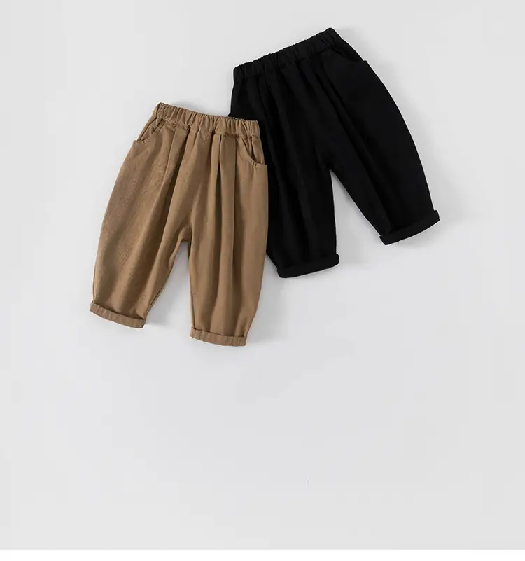 Children's Solid Color Loose Pants Spring Autumn Toddler — feature 4