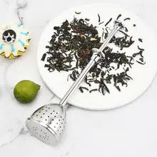 Double-Ear Tea Drain with Lid 304 Stainless Steel Tea Filter — feature 11
