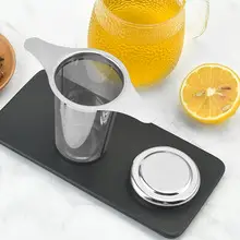 Double-Ear Tea Drain with Lid 304 Stainless Steel Tea Filter — feature 27