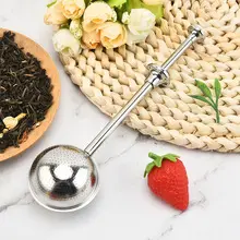 Double-Ear Tea Drain with Lid 304 Stainless Steel Tea Filter — feature 3