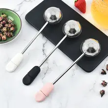 Double-Ear Tea Drain with Lid 304 Stainless Steel Tea Filter — feature 9