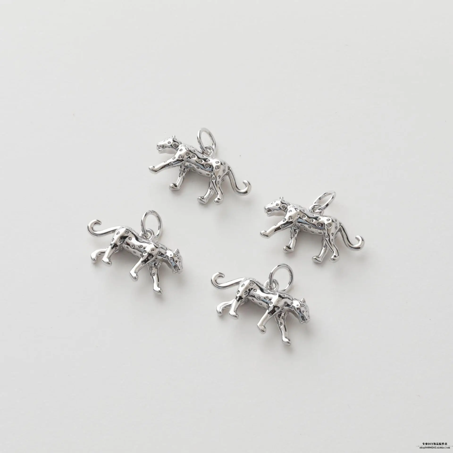 14K Gold Plated Mini Cheetah Earrings Set — feature 6