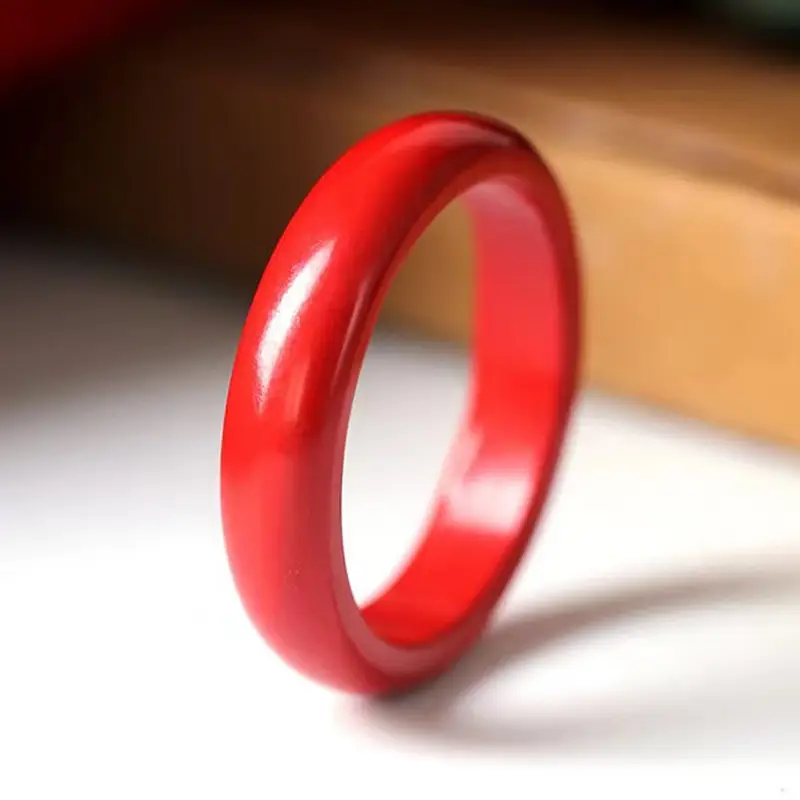 Cinnabar Bracelet Chen Sand Red S2080413 - Image 3