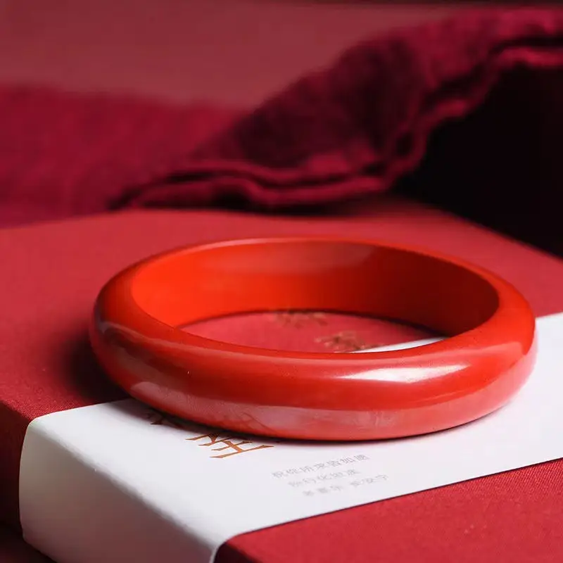 Cinnabar Bracelet Chen Sand Red S2080413 - Image 2