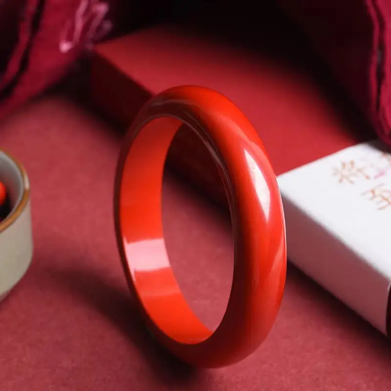 Cinnabar Bracelet Chen Sand Red S2080413 — feature 4