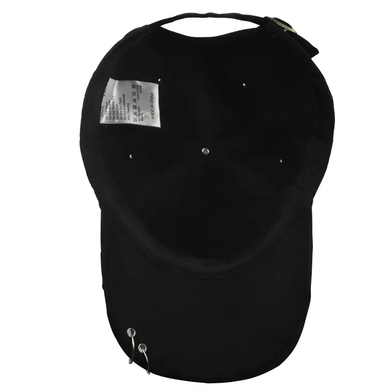 Black Letter Embroidered Women's Baseball Cap - Image 9