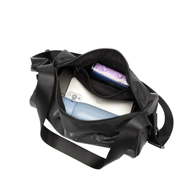 Black Crossbody Bag for Women Large Capacity Unisex - Image 8