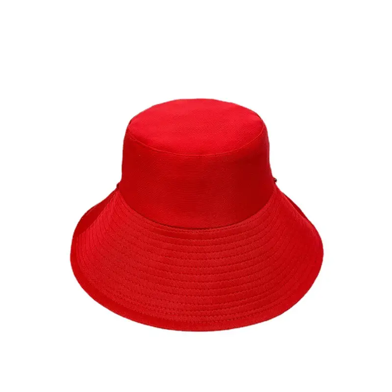 Japanese-style Fisherman Hat Women Double-sided Bird Mesh Sun Protection - Image 9