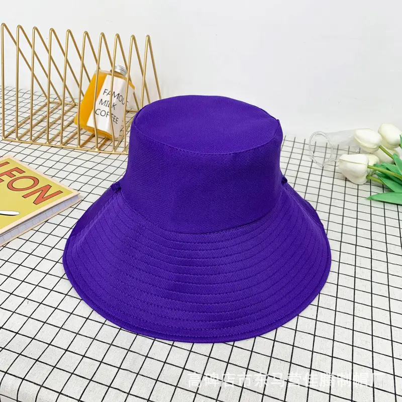 Japanese-style Fisherman Hat Women Double-sided Bird Mesh Sun Protection - Image 3