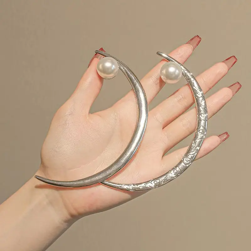 Antique Pearl Hairpin for Girls Women - Image 3