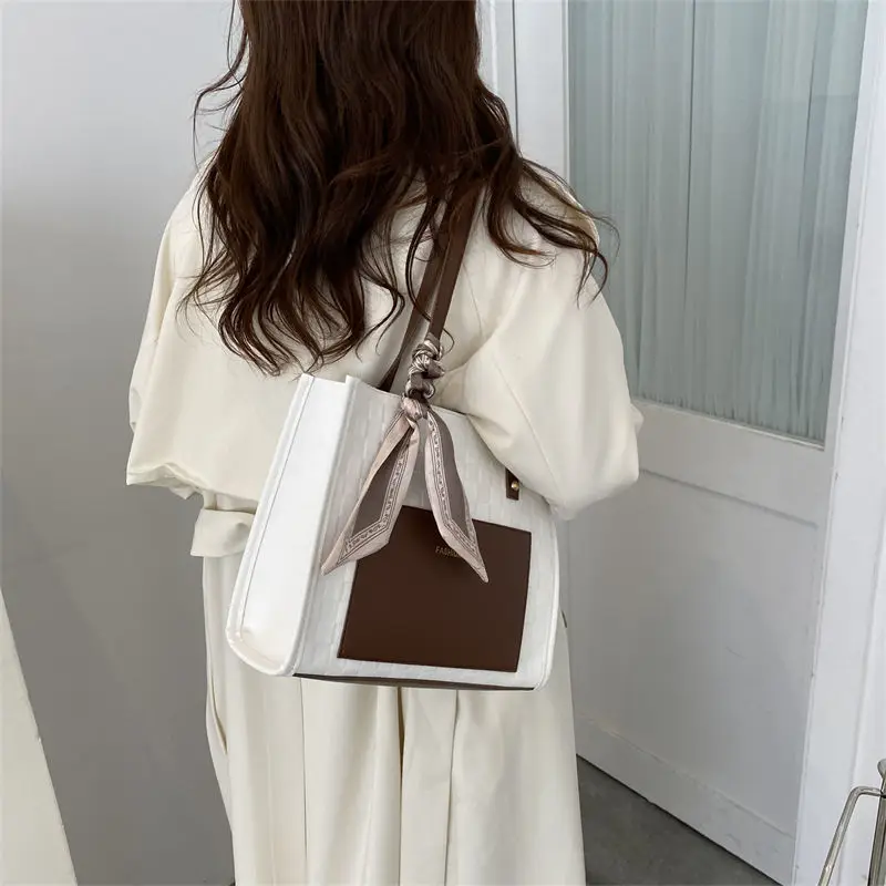 Women's White Crossbody Tote Bag 2026 New Style