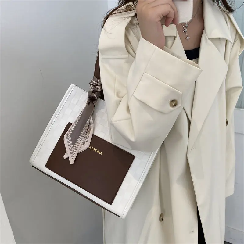 Women's White Crossbody Tote Bag 2026 New Style