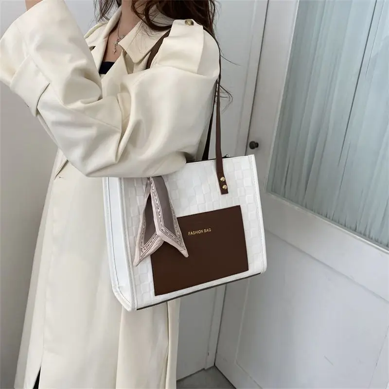 Women's White Crossbody Tote Bag 2026 New Style