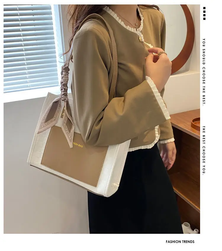 Women's White Crossbody Tote Bag 2026 New Style — feature 1