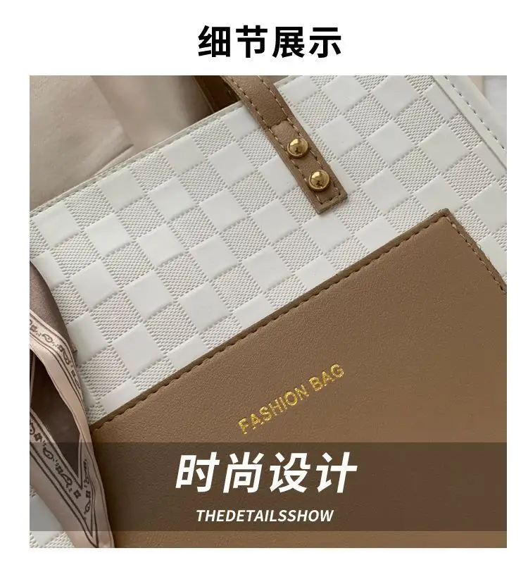 Women's White Crossbody Tote Bag 2026 New Style — feature 3