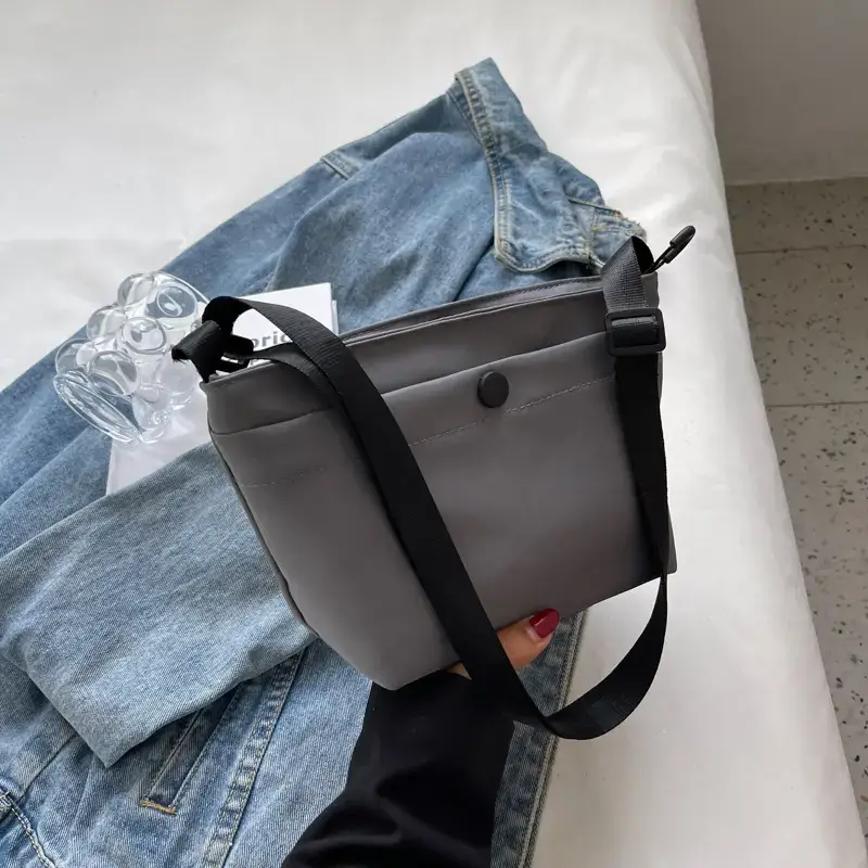 Black Western Style Shoulder Messenger Bag for Women