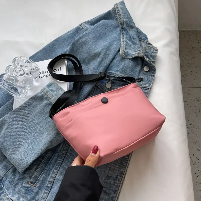 Black Western Style Shoulder Messenger Bag for Women