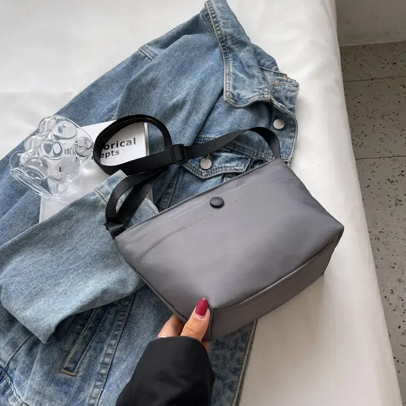 Black Western Style Shoulder Messenger Bag for Women