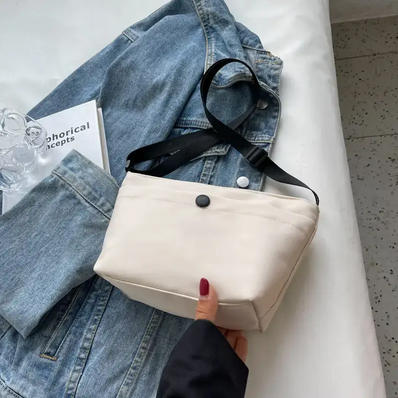 Black Western Style Shoulder Messenger Bag for Women