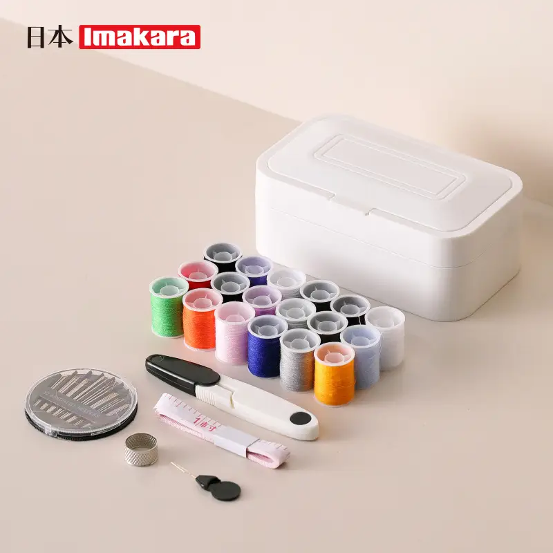 Portable Japanese Sewing Kit Multi-functional White - Image 3
