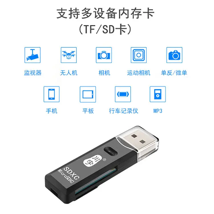 Chuanyu 2.0 TF SD Card Reader for Mobile Phone Camera - Image 6