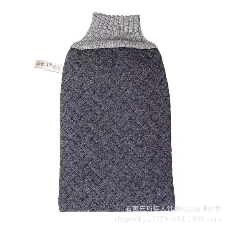 New 3D Woven Bath Towel Blue Thick One-Piece - Image 11
