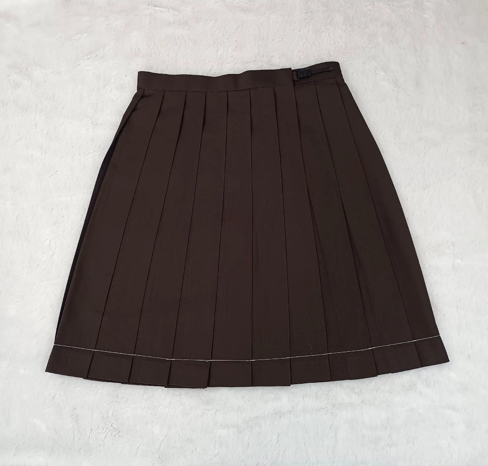 48cm Pleated Skirt Set Black Gray Brown Orthodox Style - Image 2
