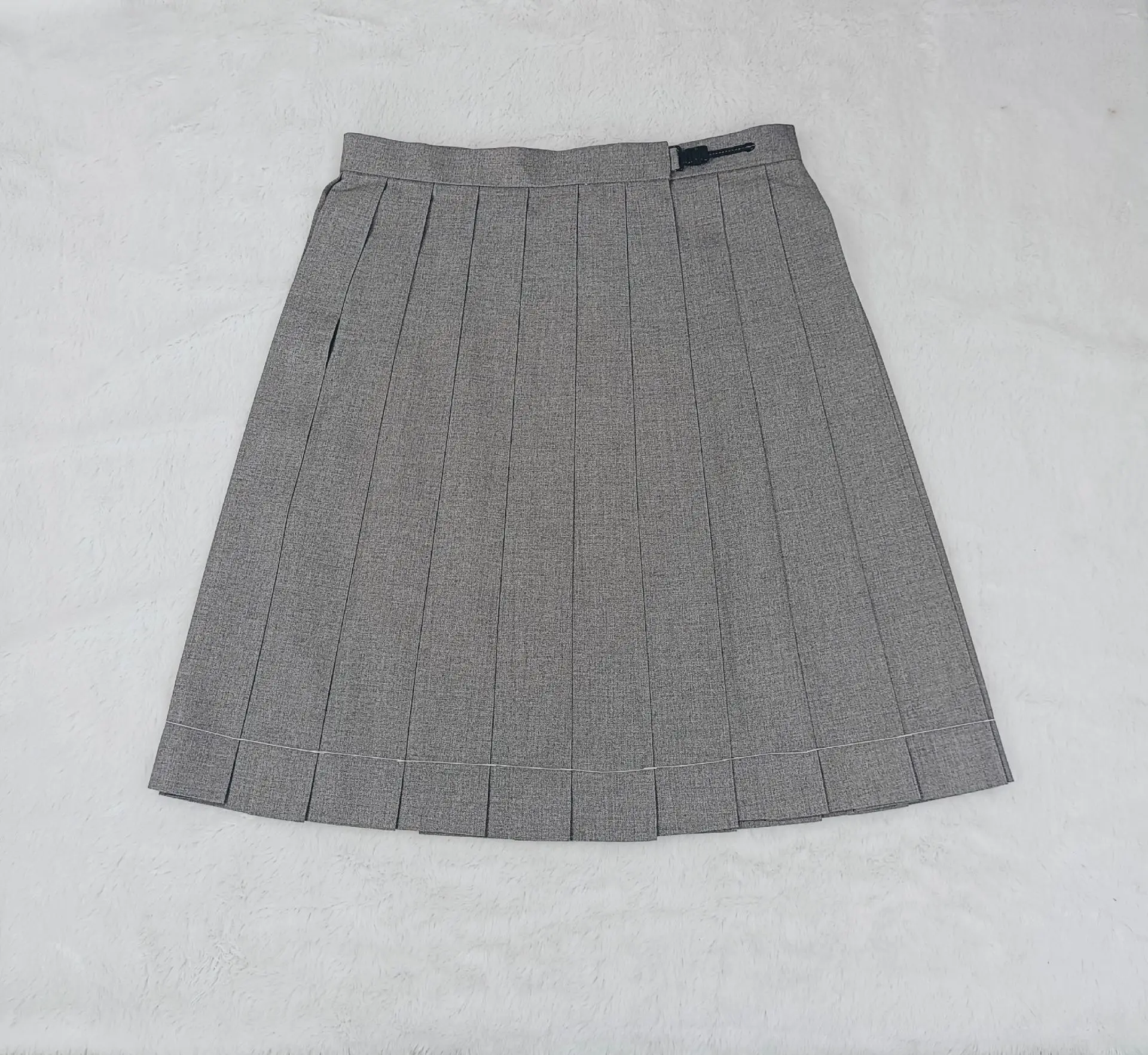 48cm Pleated Skirt Set Black Gray Brown Orthodox Style - Image 4