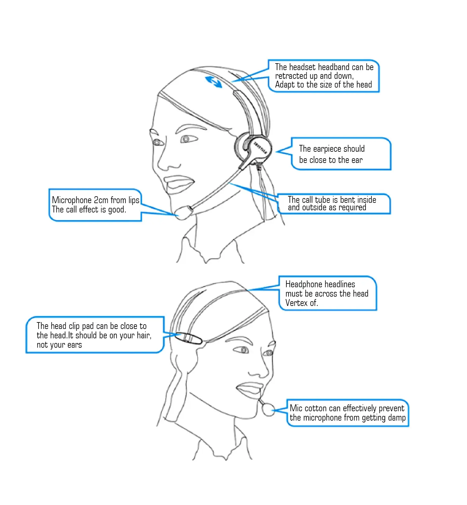 Bluetooth Headset with ENC Noise Cancellation for Business Use — feature 16