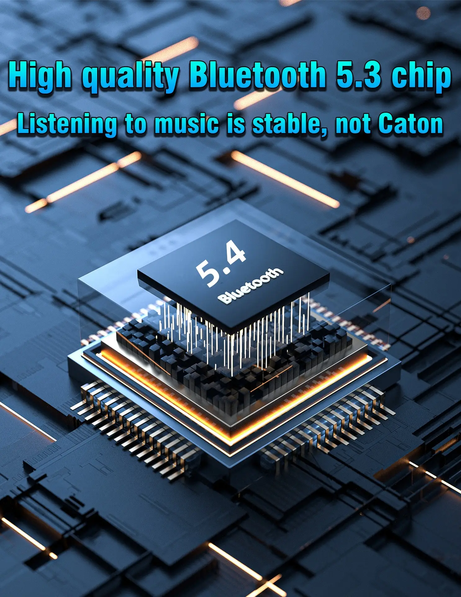 Bluetooth Headset with ENC Noise Cancellation for Business Use — feature 8