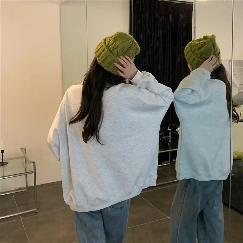 Women 2022 Casual Sweatshirt with American Print — feature 23