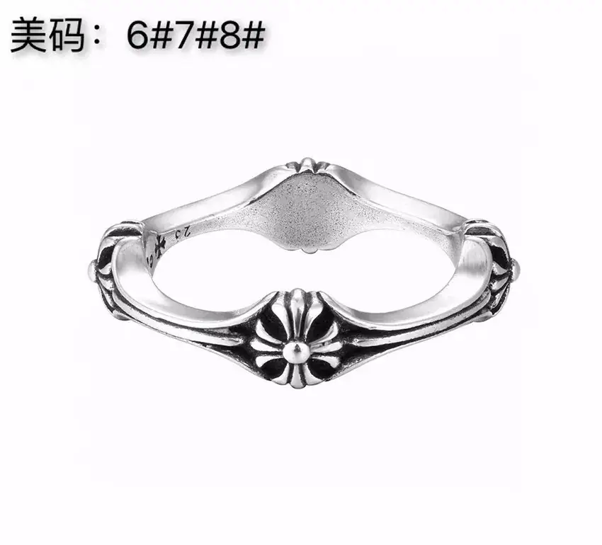 S925 Silver Polishing Ring for Men Women Retro Cross Design - Image 21