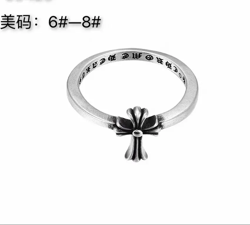 S925 Silver Polishing Ring for Men Women Retro Cross Design - Image 23