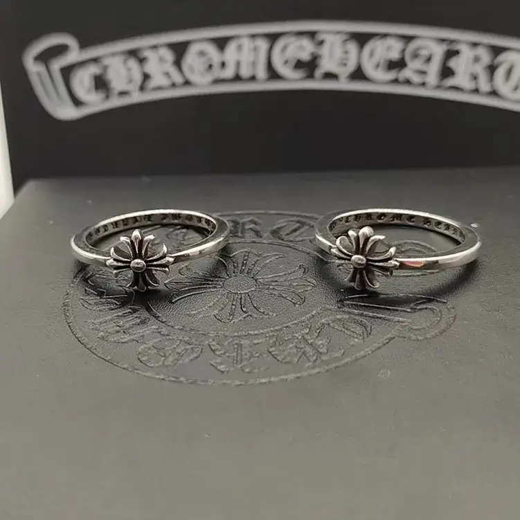 S925 Silver Polishing Ring for Men Women Retro Cross Design - Image 24