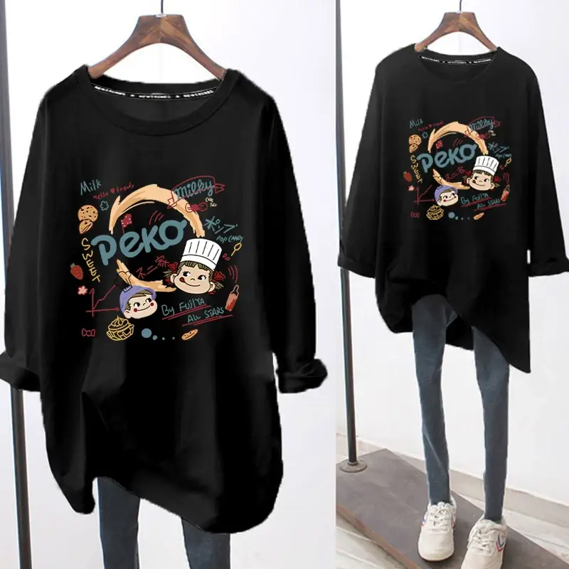 Pink Long Sleeve Breastfeeding Top for Women Spring Autumn — feature 13