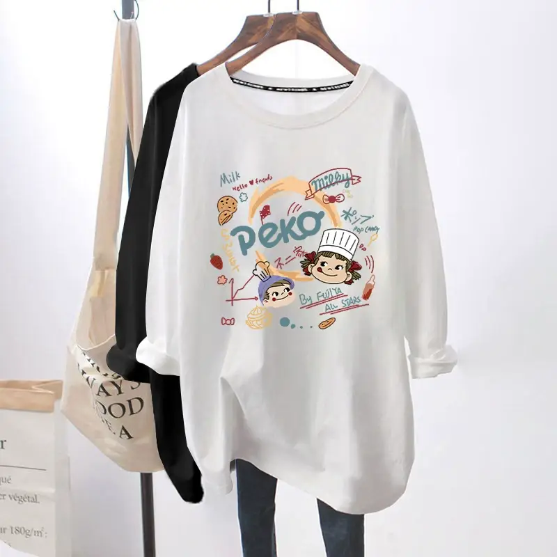 Pink Long Sleeve Breastfeeding Top for Women Spring Autumn — feature 14