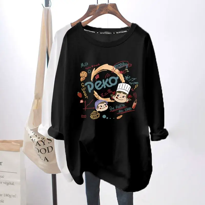 Pink Long Sleeve Breastfeeding Top for Women Spring Autumn — feature 15