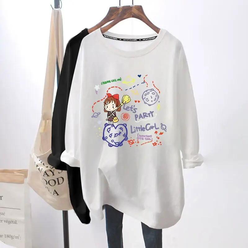 Pink Long Sleeve Breastfeeding Top for Women Spring Autumn — feature 22
