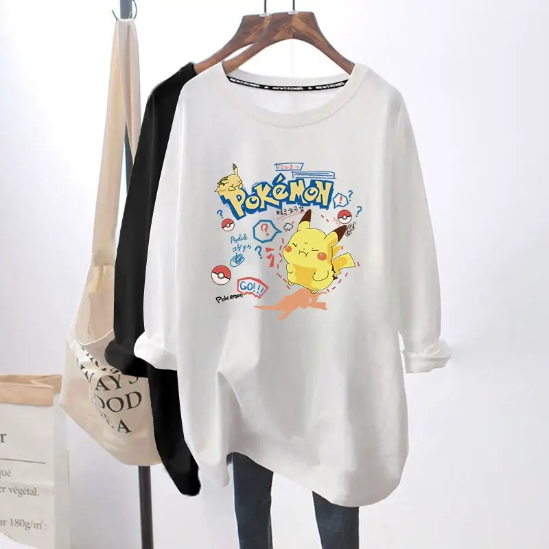 Pink Long Sleeve Breastfeeding Top for Women Spring Autumn — feature 29