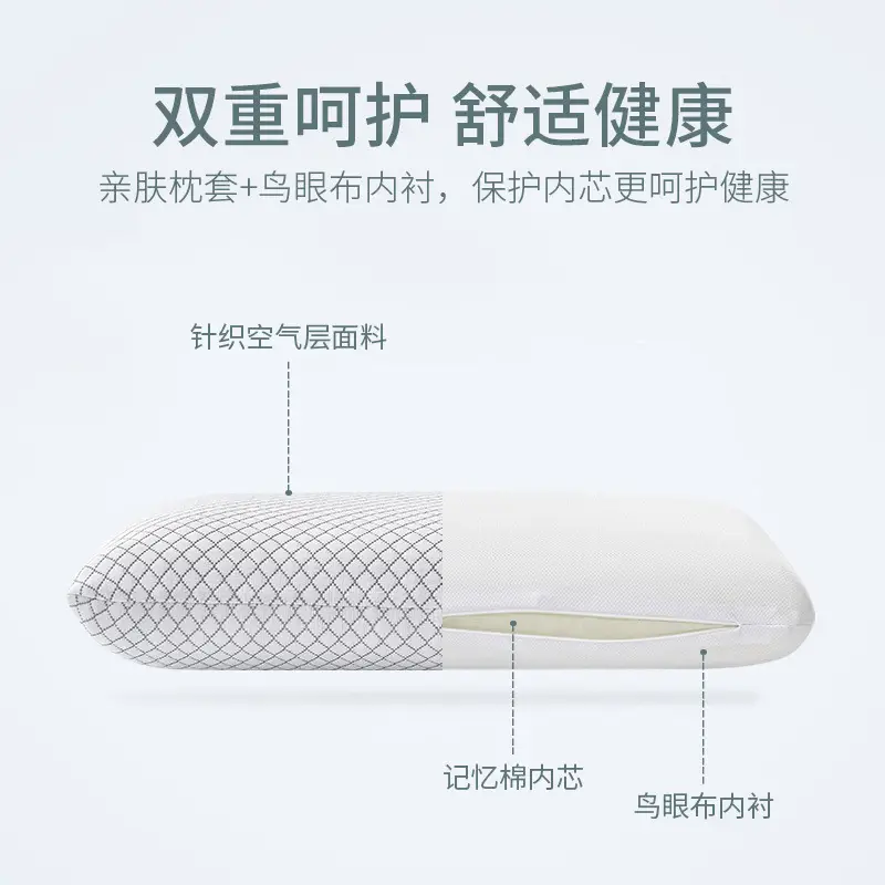Double Bed Memory Foam Pillow for Neck & Cervical Protection - Image 9