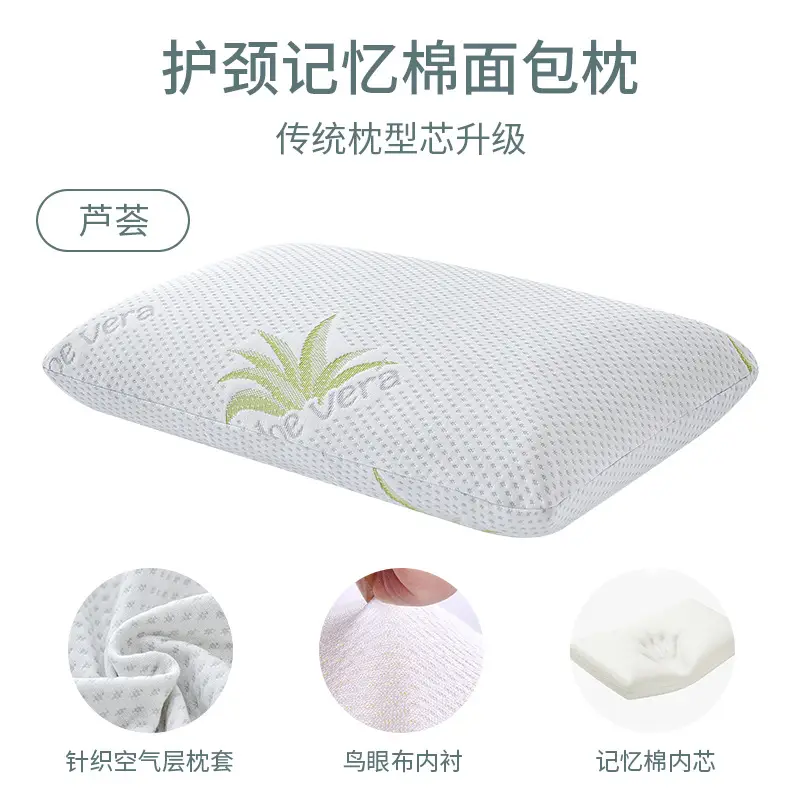 Double Bed Memory Foam Pillow for Neck & Cervical Protection - Image 2