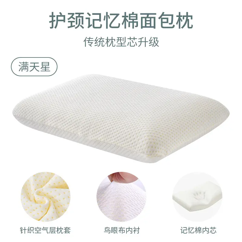 Double Bed Memory Foam Pillow for Neck & Cervical Protection - Image 3