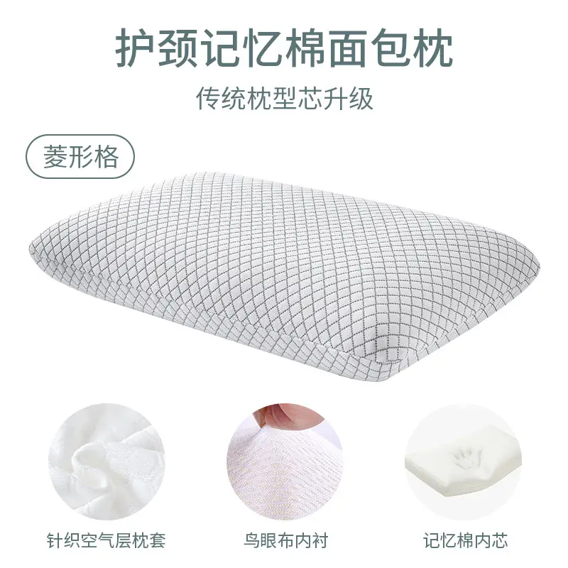 Double Bed Memory Foam Pillow for Neck & Cervical Protection - Image 4