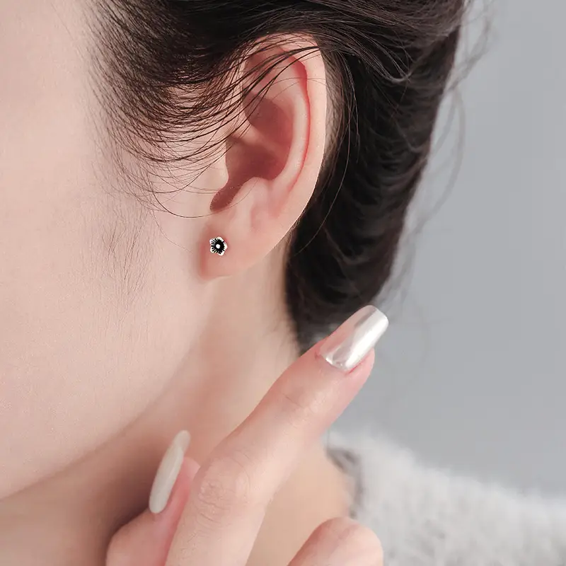 Rose Flower Earrings for Women Summer 2022