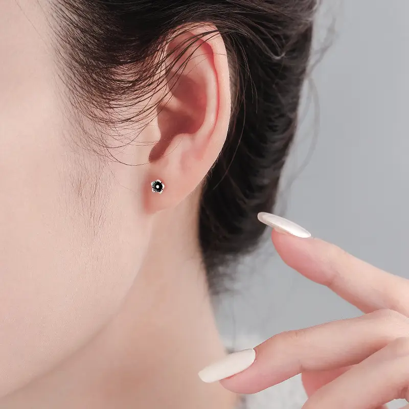 Rose Flower Earrings for Women Summer 2022