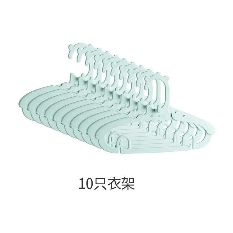 10 Pcs Multi-Functional Retractable Hanger for Baby & Kids - Image 2